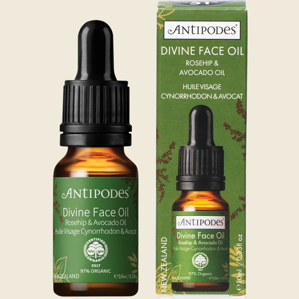 Divine Rosehip & Avocado Oil Face Oil MINI 10ml