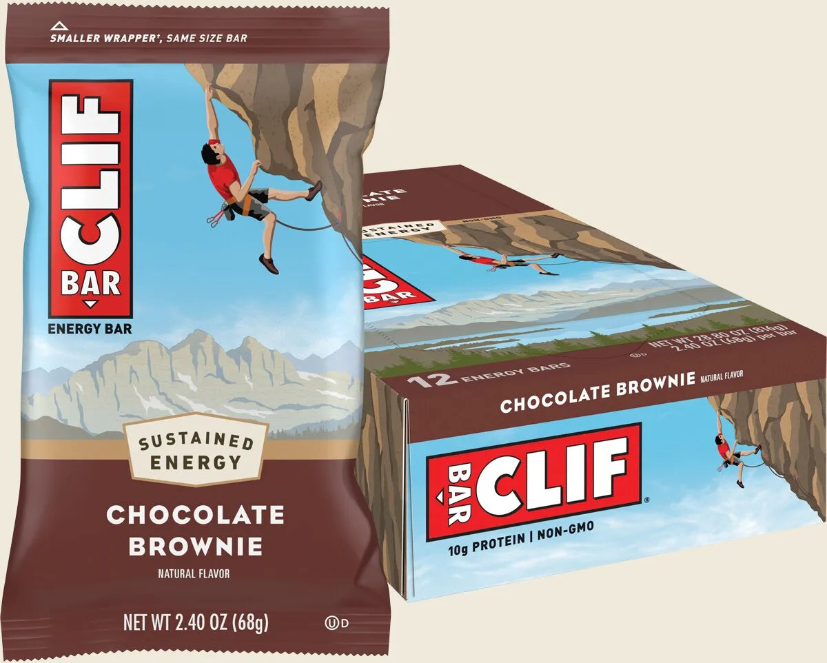 Energy Bar Chocolate Brownie 12x68g