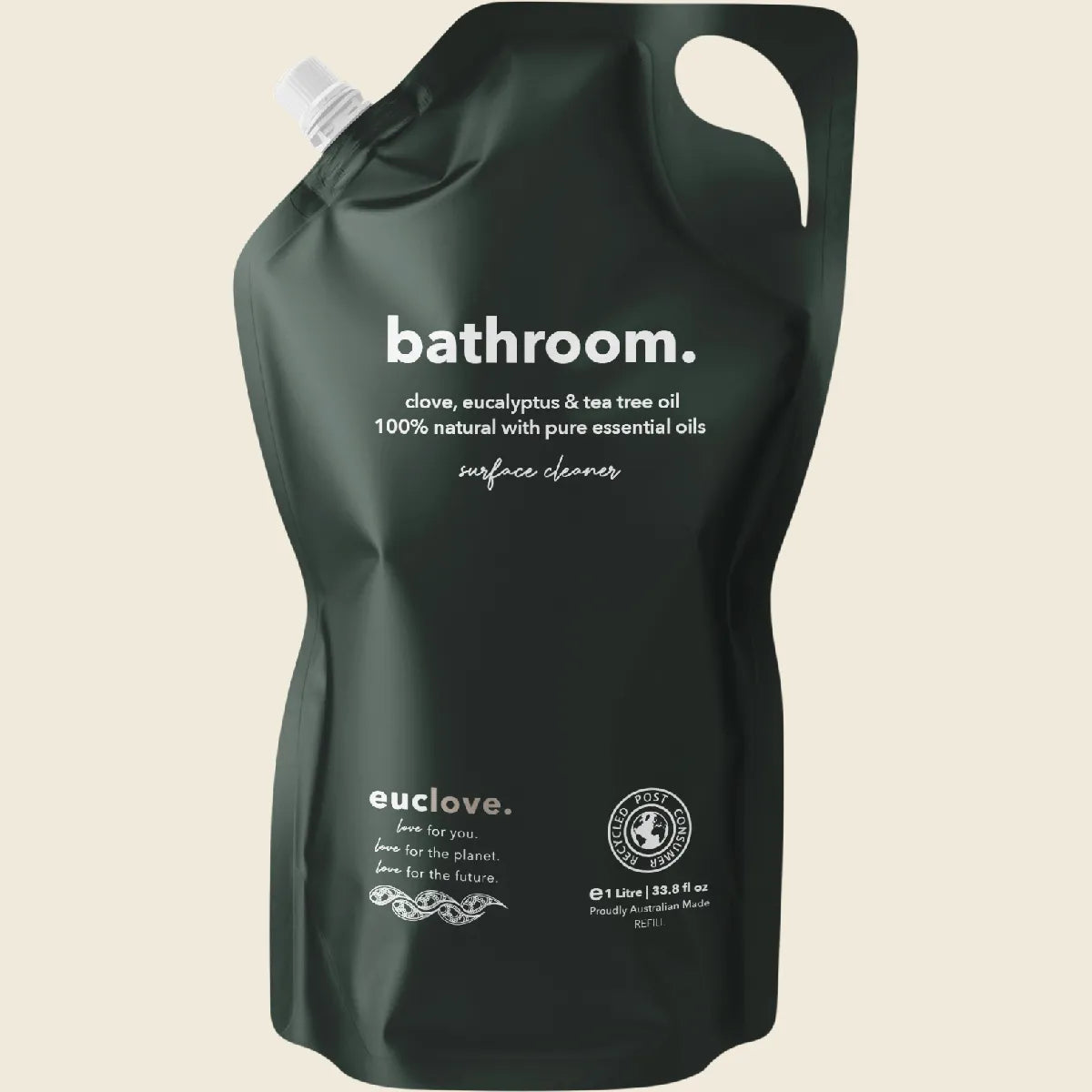 Bathroom Cleaner Refill Eucalyptus, Clove & Tea Tree 1L