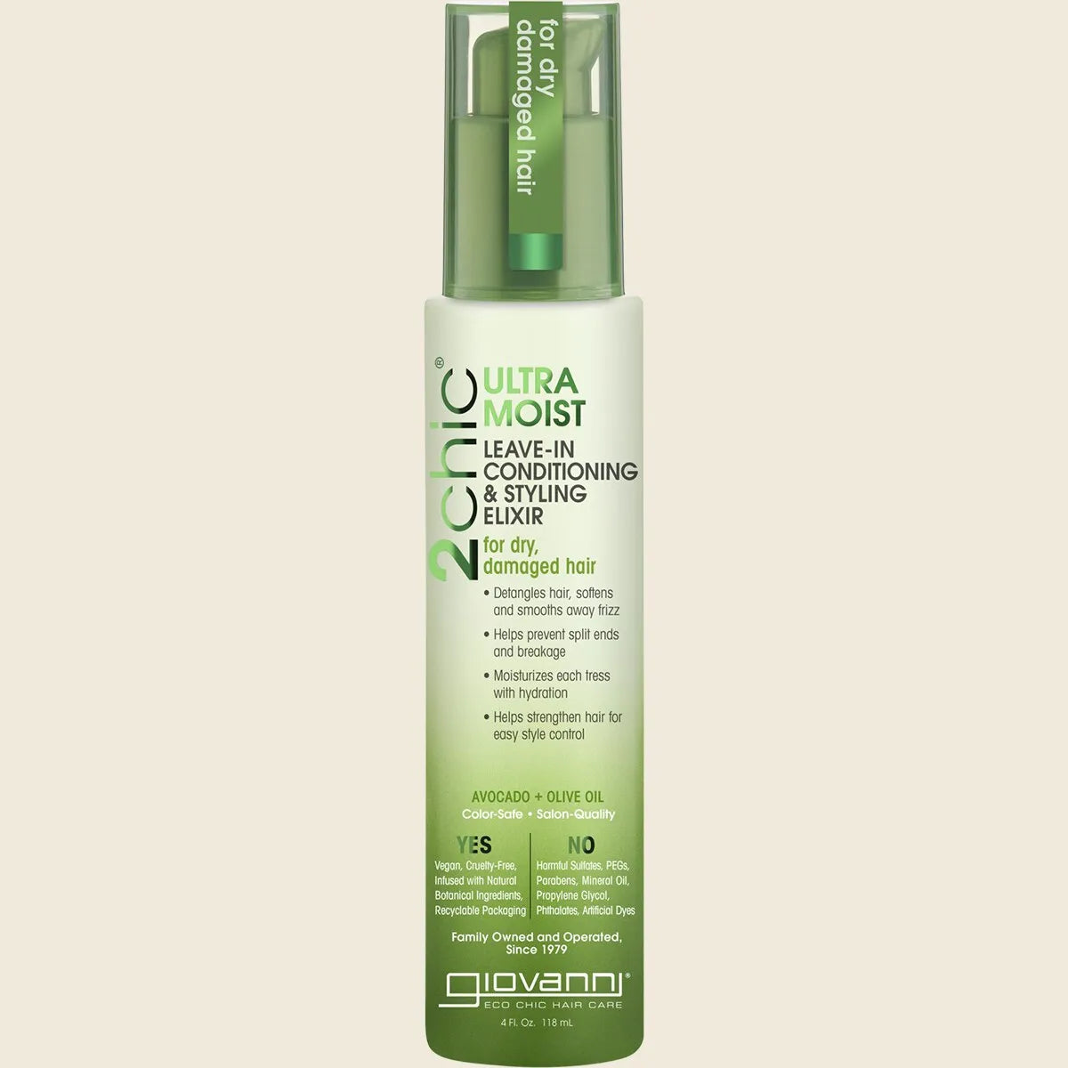 Leave-in Conditioner 2chic Ultra Moist Dry, Damaged 118ml