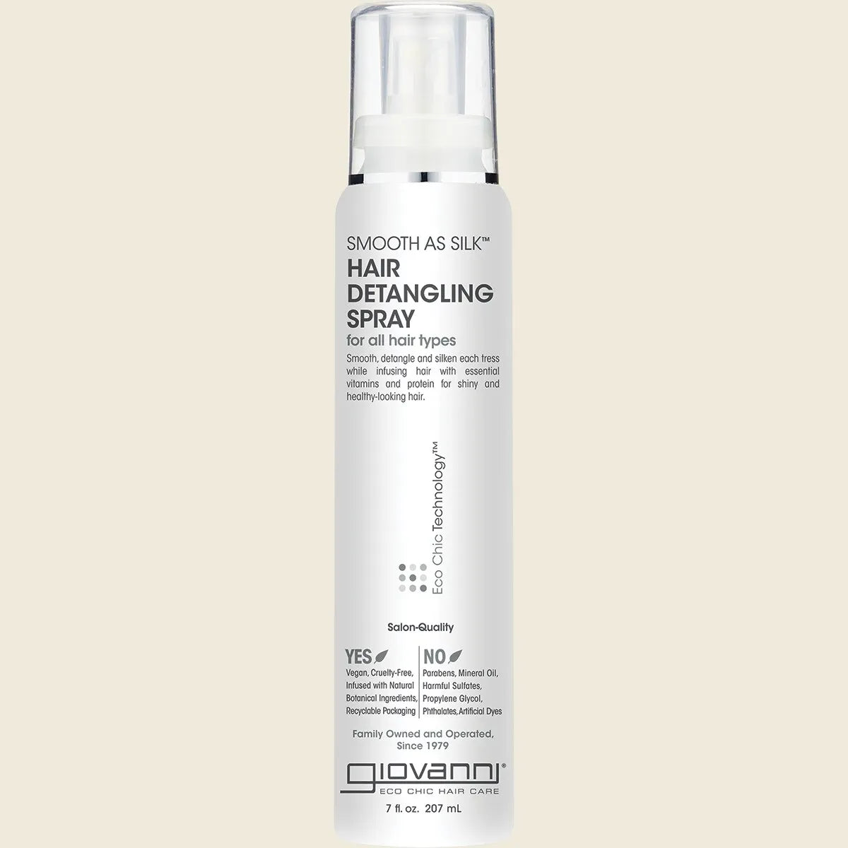 Hair Detangling Spray For All Hair Types 207ml