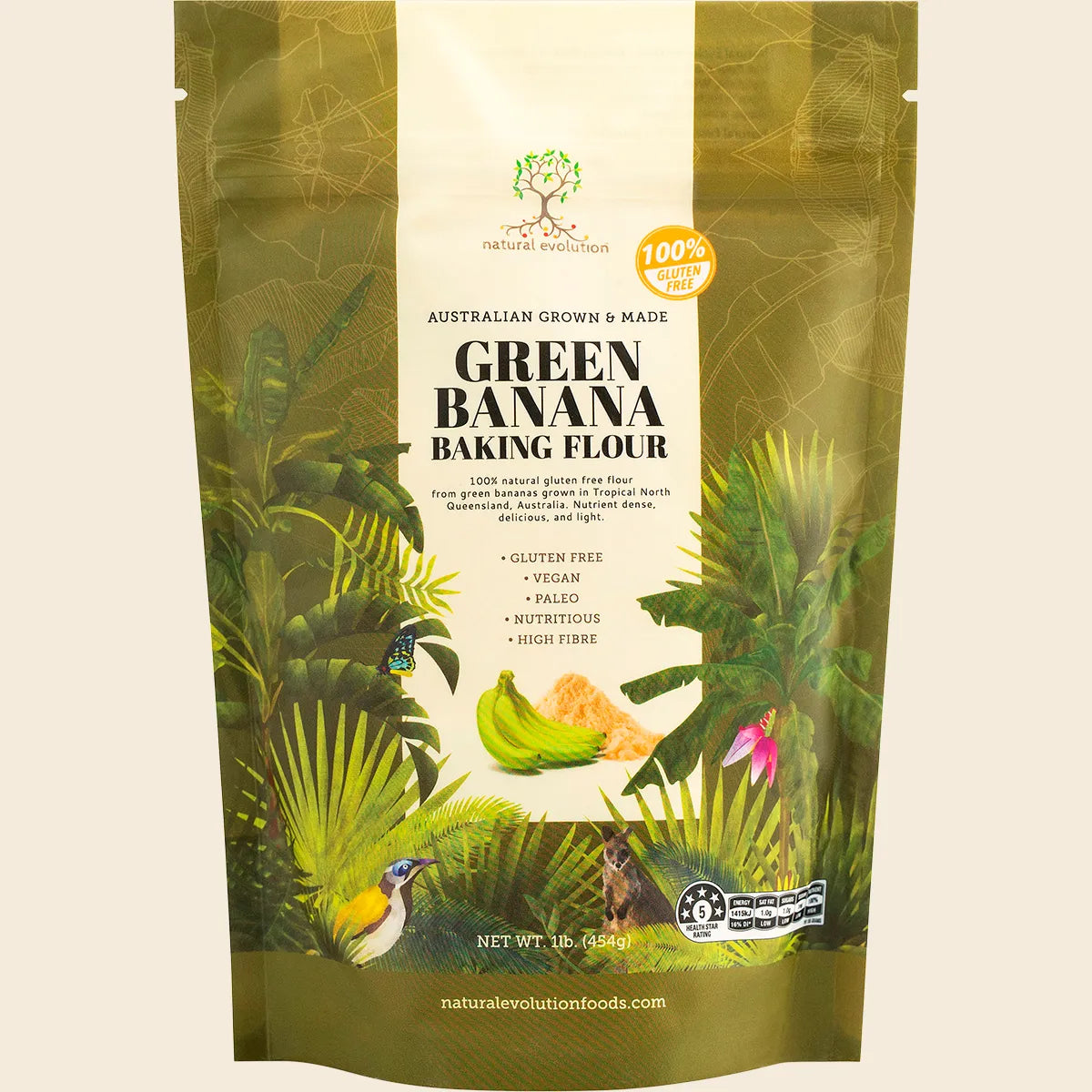 Green Banana Baking Flour 454g