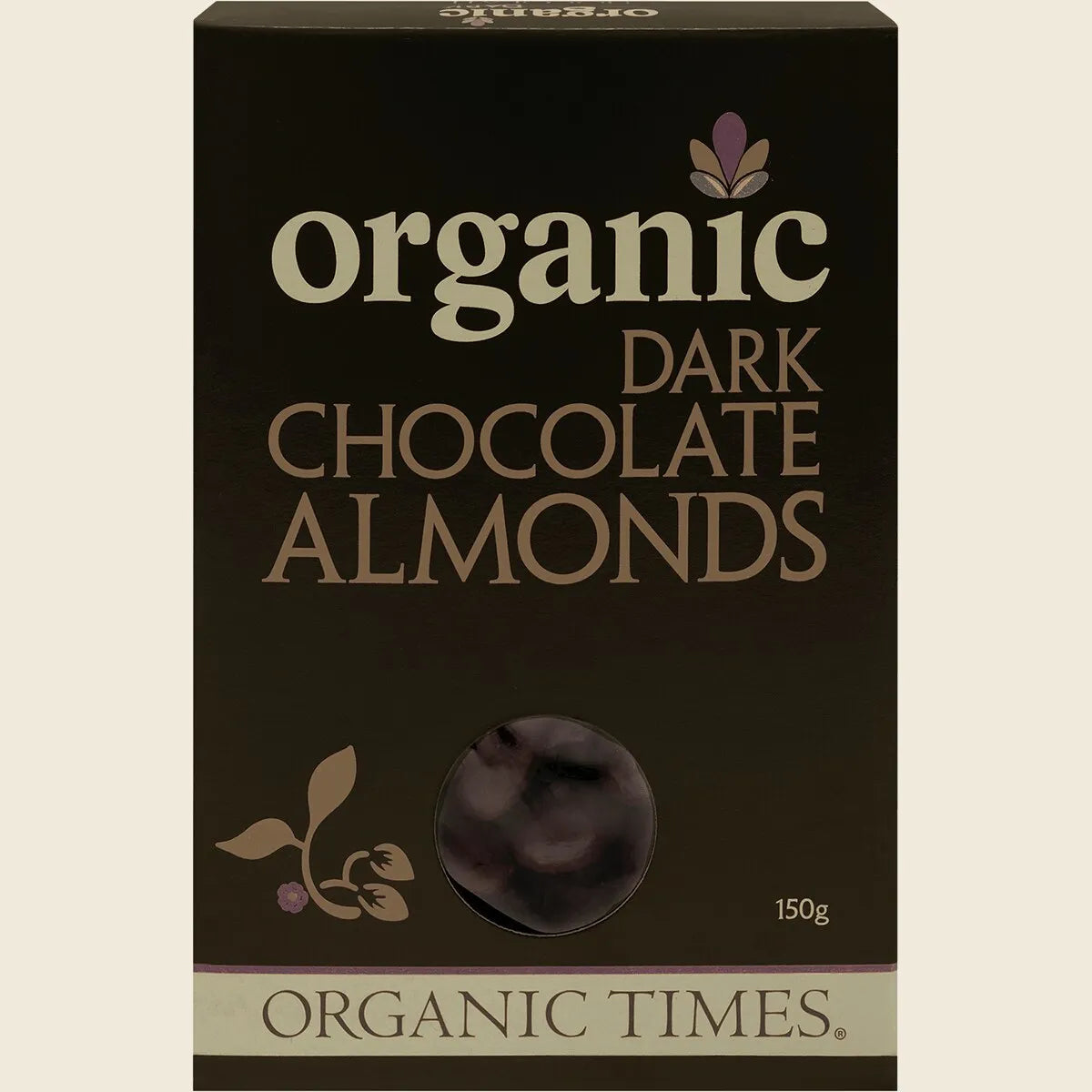 Dark Chocolate Almonds 150g