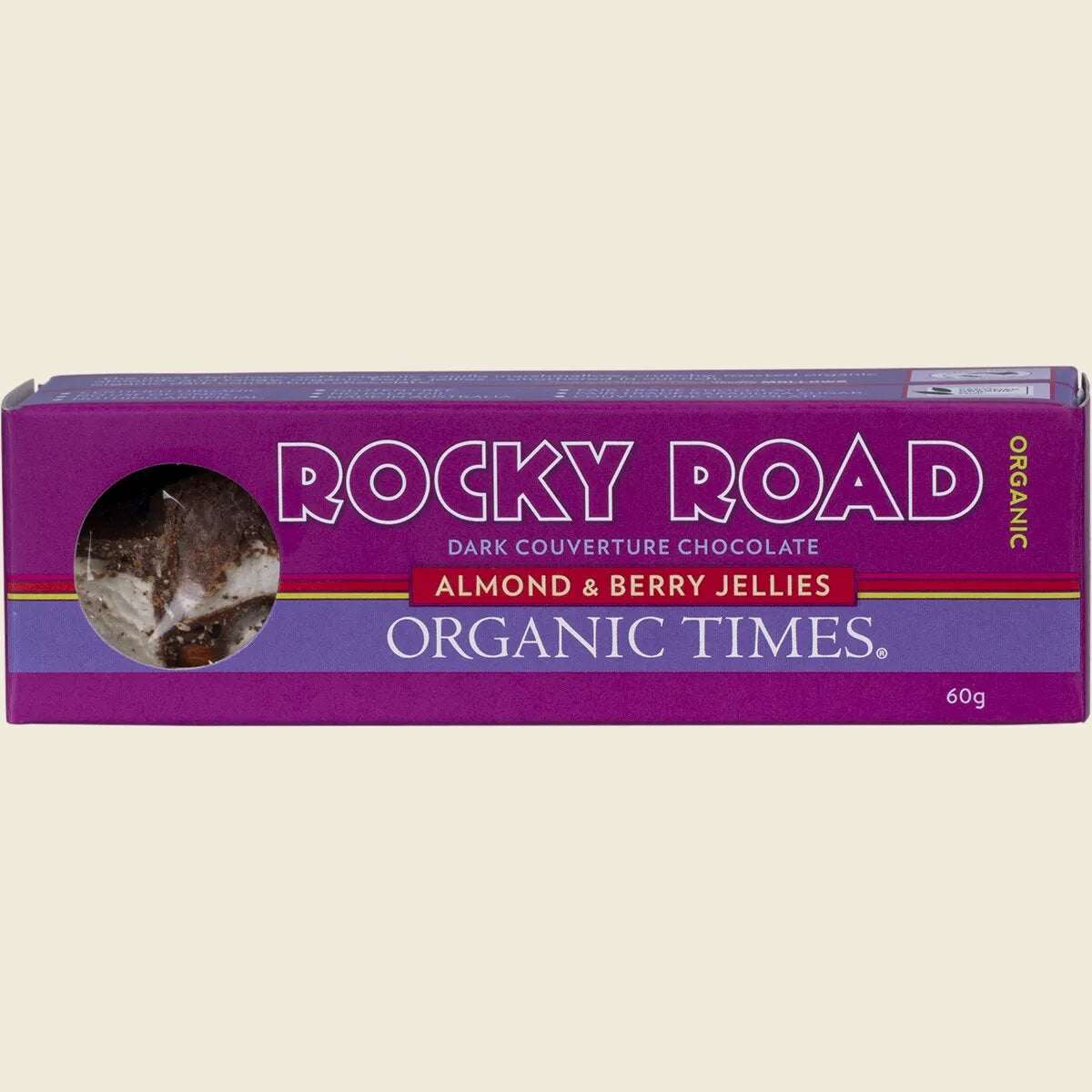 Rocky Road Dark Chocolate 60g
