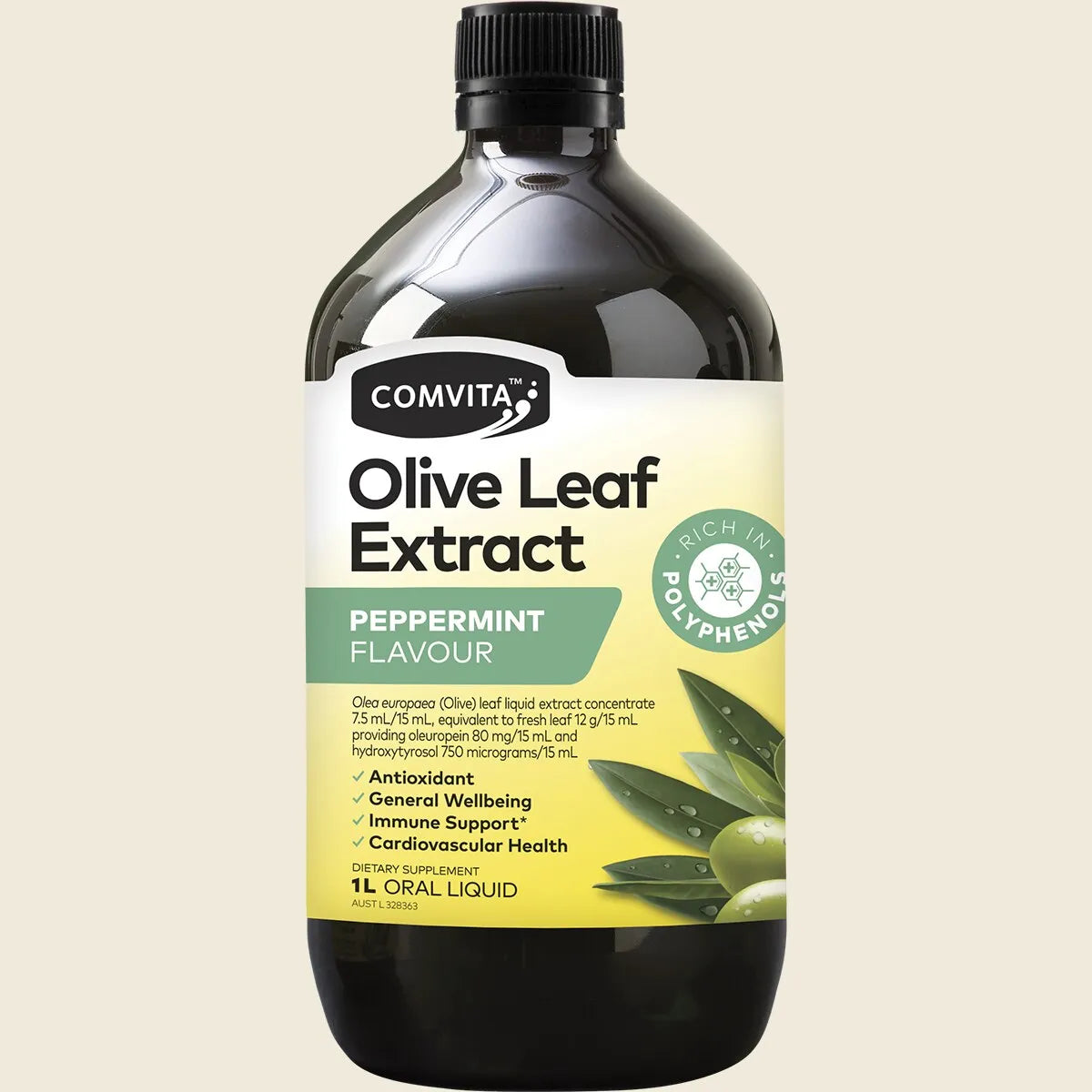 Olive Leaf Extract Peppermint 1L