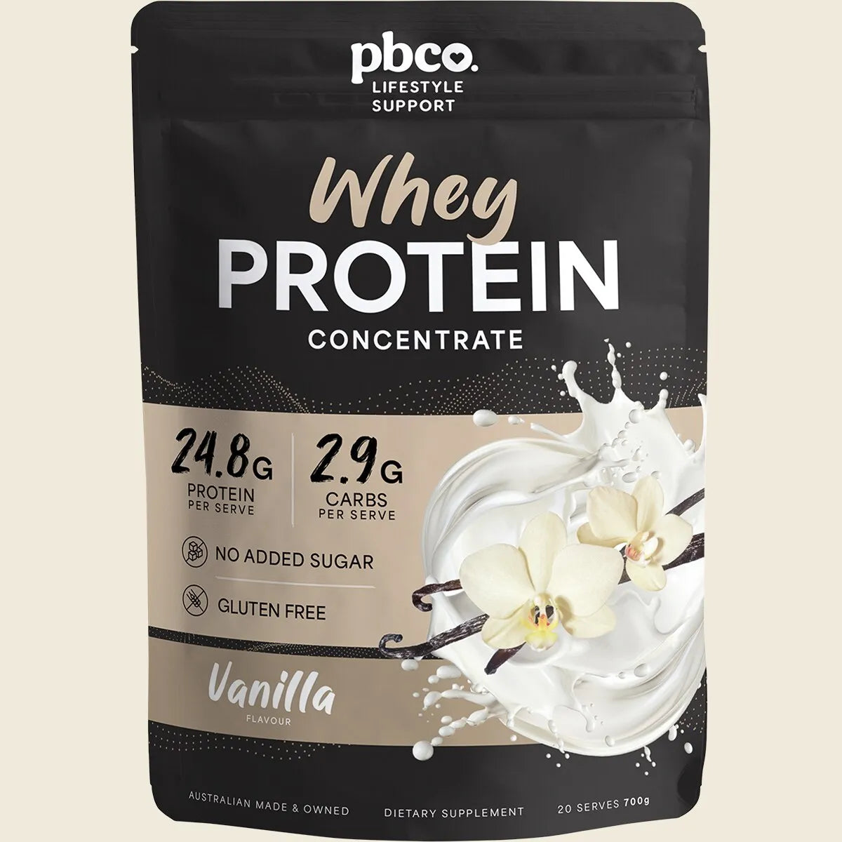 Whey Protein Concentrate Vanilla 700g
