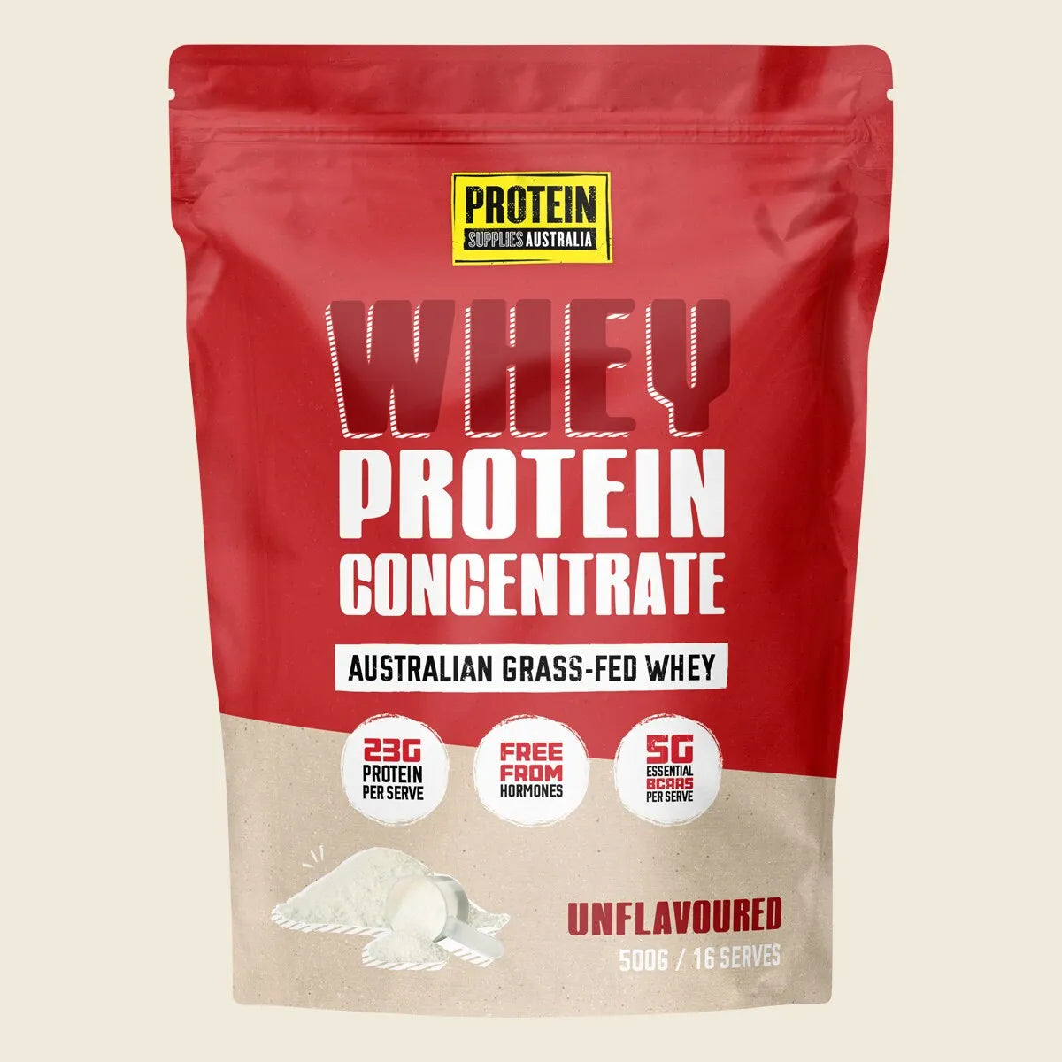 WPC Whey Protein Concentrate Unflavoured 500g