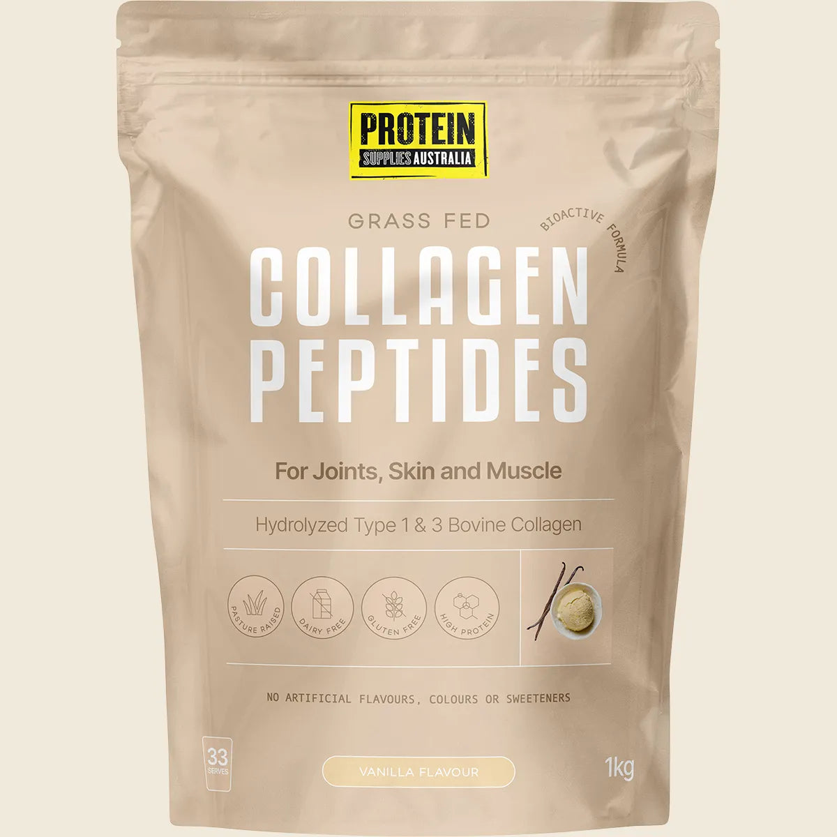 Collagen Peptides Vanilla 1kg