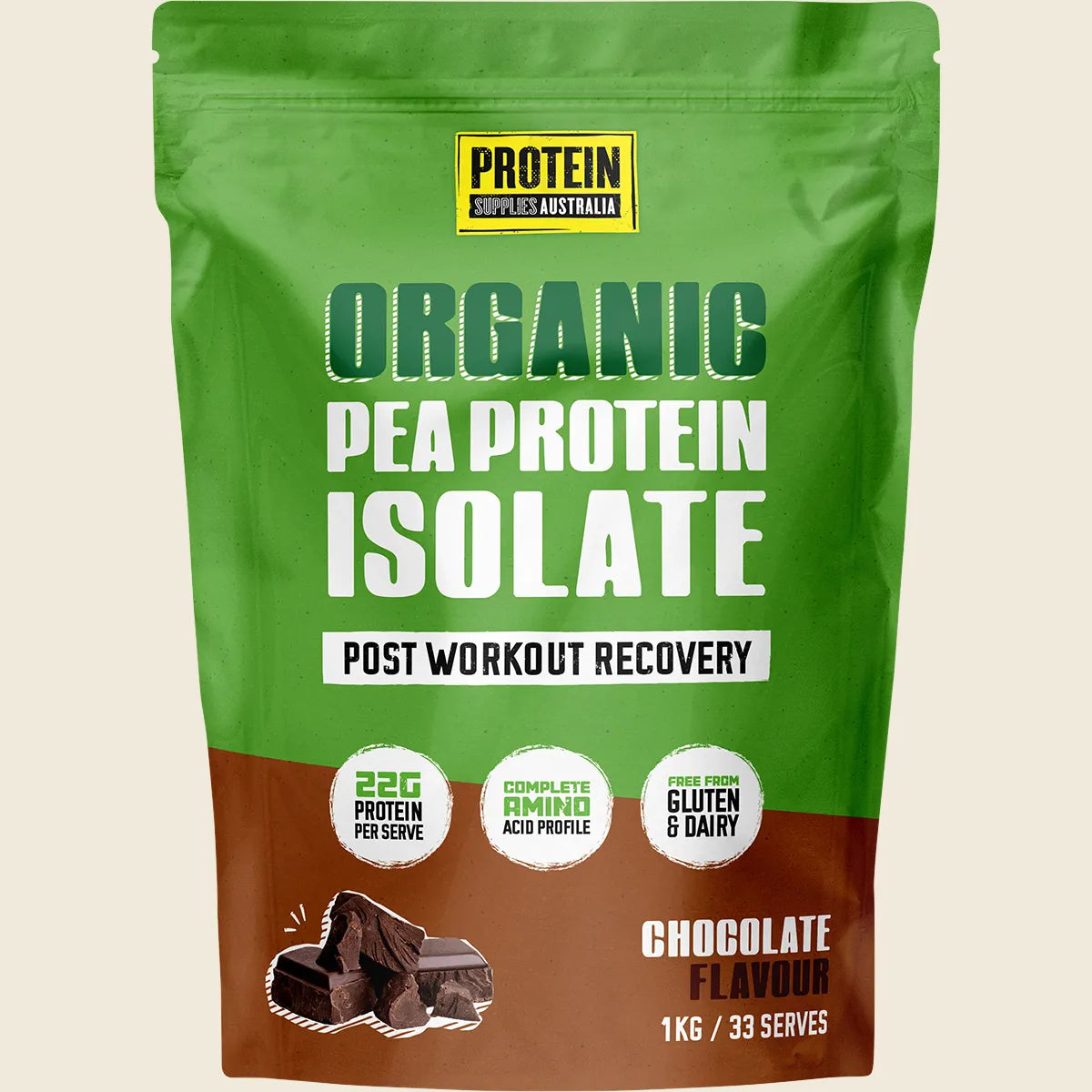 Pea Protein Isolate Chocolate 1kg