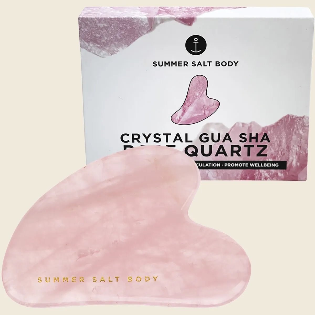 Crystal Gua Sha Rose Quartz