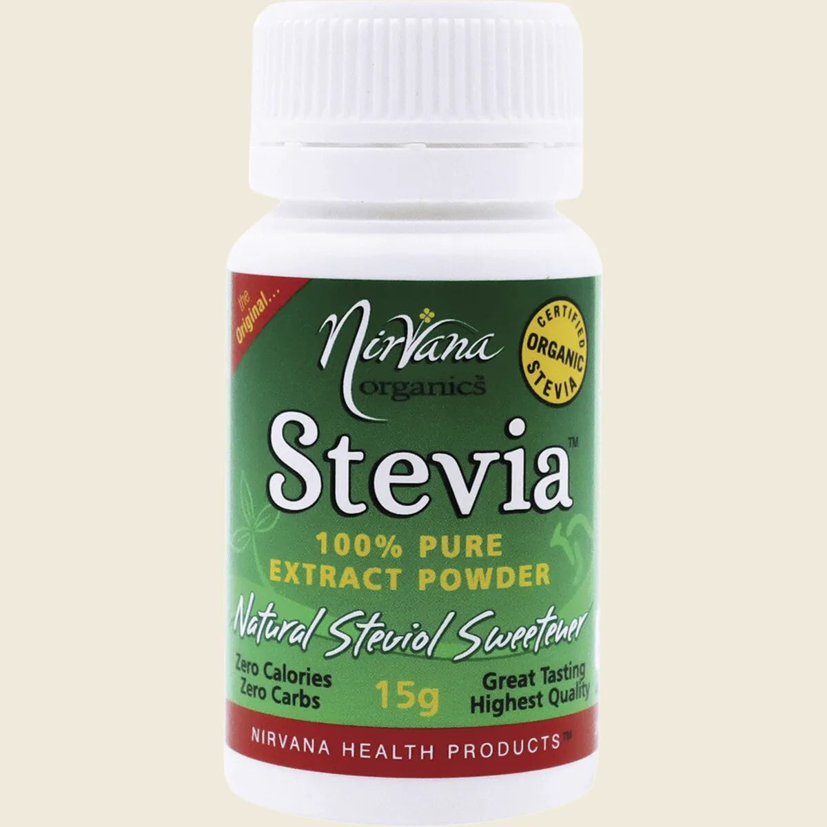 Stevia 100% Pure Extract Powder 15g