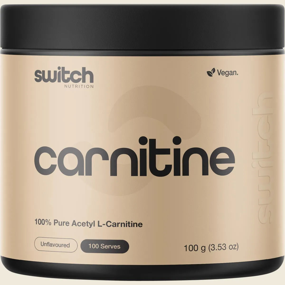 Carnitine 100% Pure Acetyl L-Carnitine Unflavoured 100g