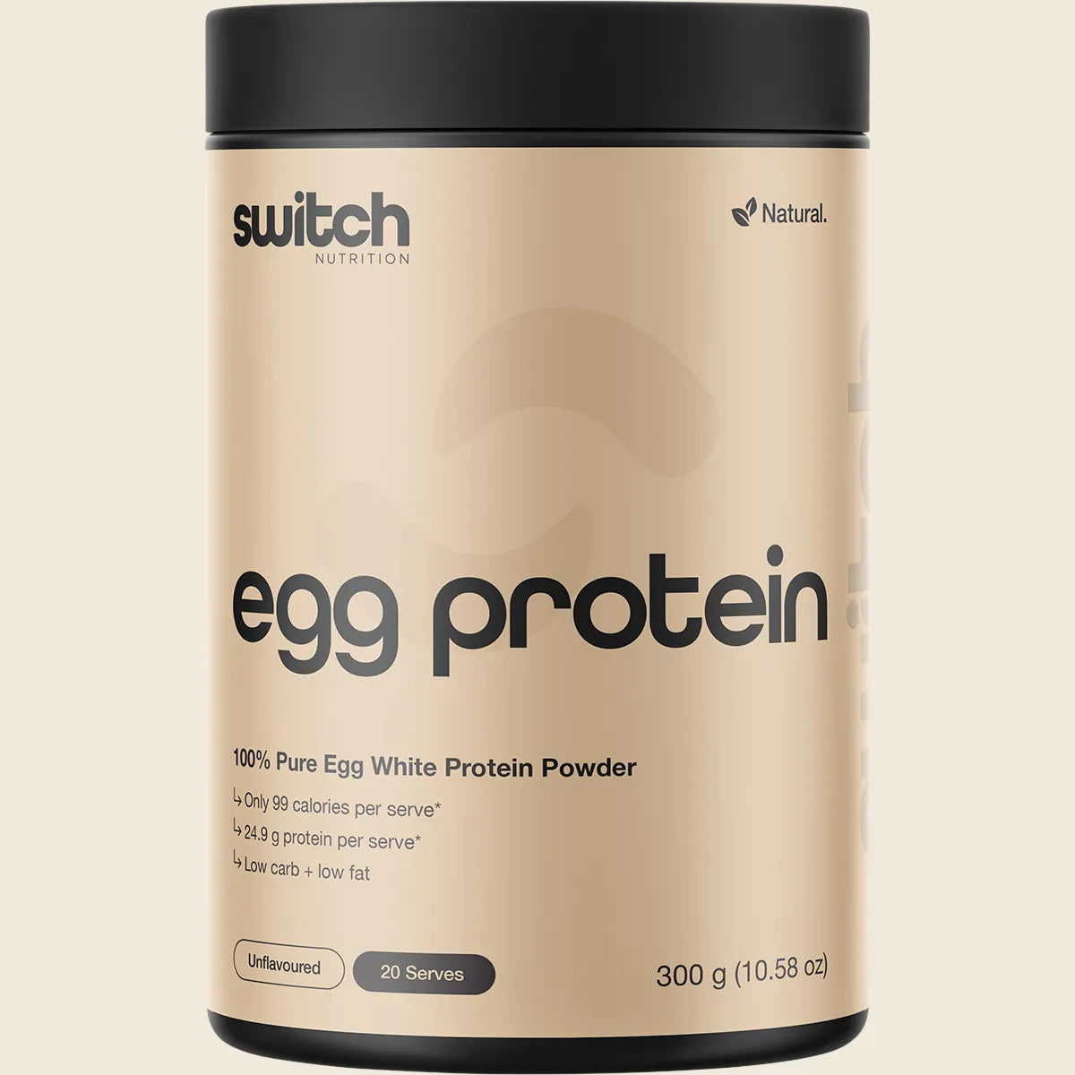 Egg White Protein Powder Unflavoured 300g
