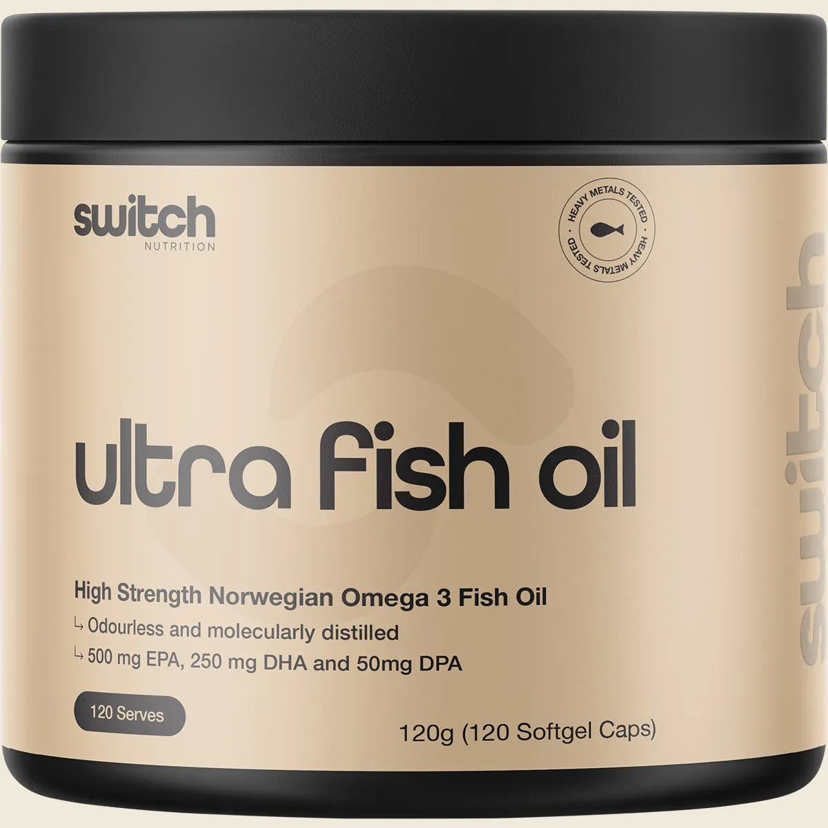 Ultra Fish Oil High Strength Norwegian Omega 3 120 Caps
