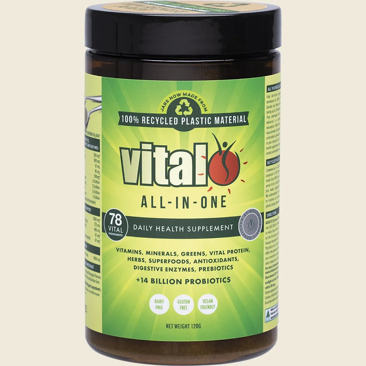 Vital All-In-One Daily Health Supplement 120g