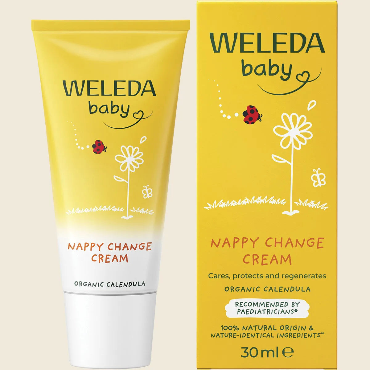 Calendula Nappy Change Cream Baby 30ml