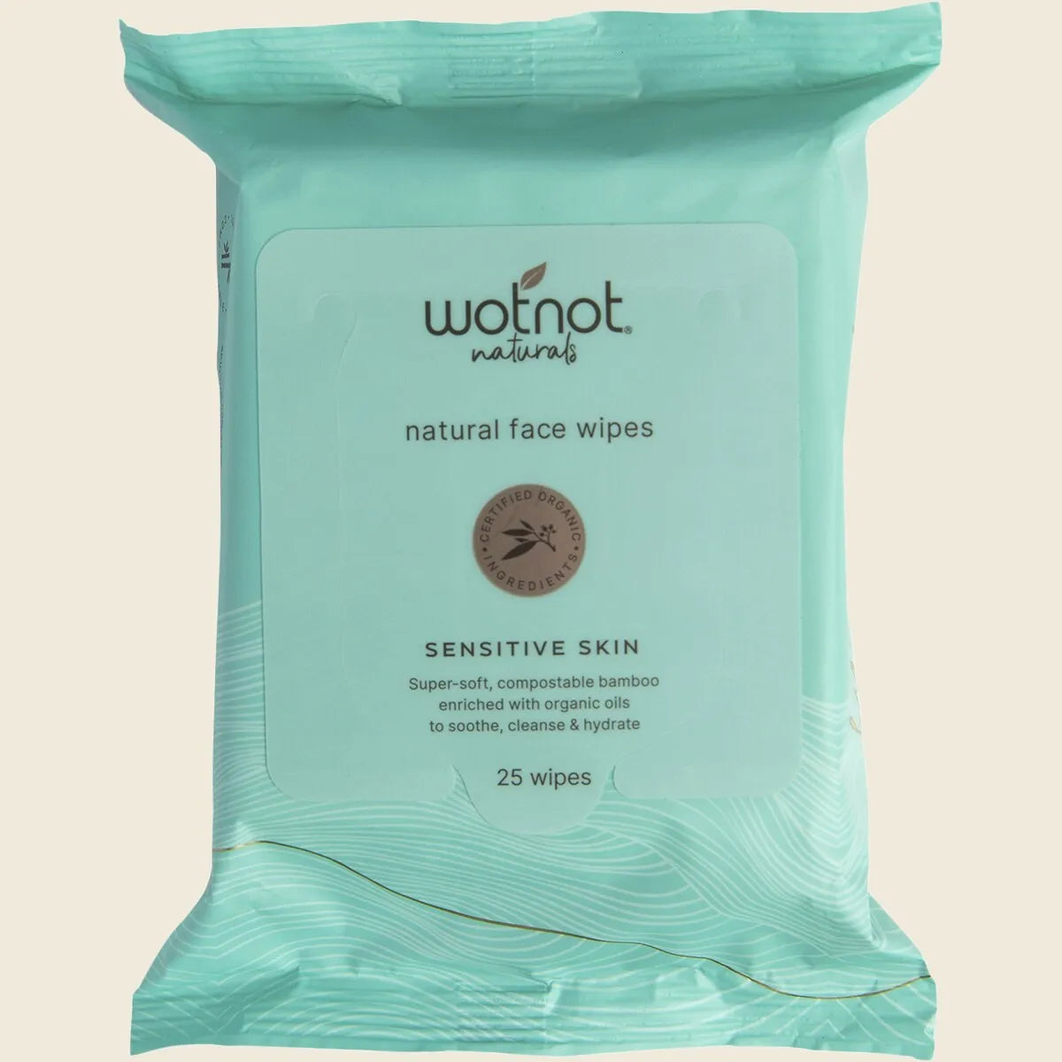 Natural Face Wipes Sensitive 25pk