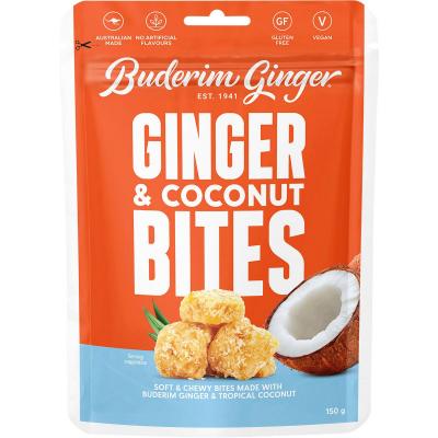 Ginger & Coconut Bites Soft & Chewy Bites 150g