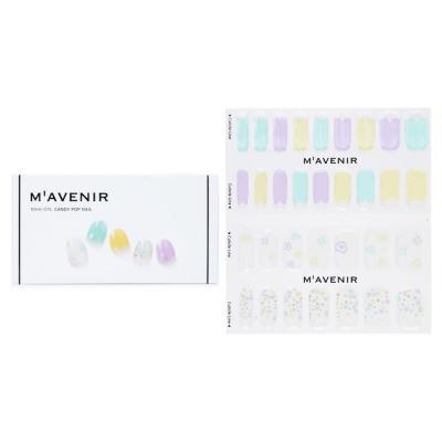 Mavenir Nail Sticker (Assorted Colour) - # Candy Pop Nail 32pcs