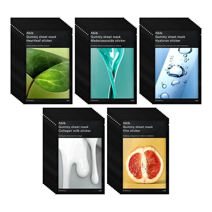 Abib Gummy Sheet Mask Vita Sticker 27ml x10pcs
