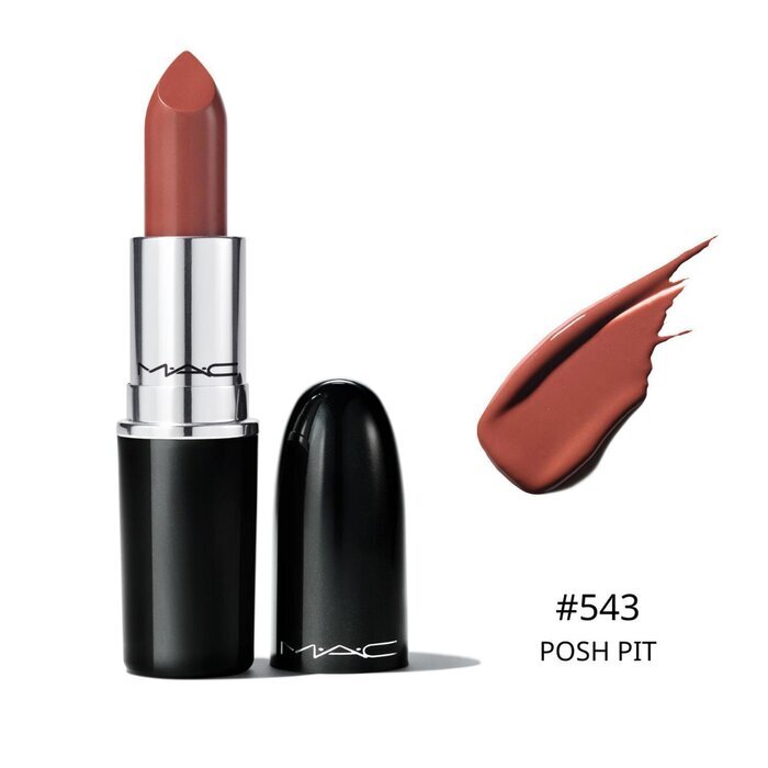 MAC LUSTREGLASS LIPSTICK No.543 POSH PIT 1pc