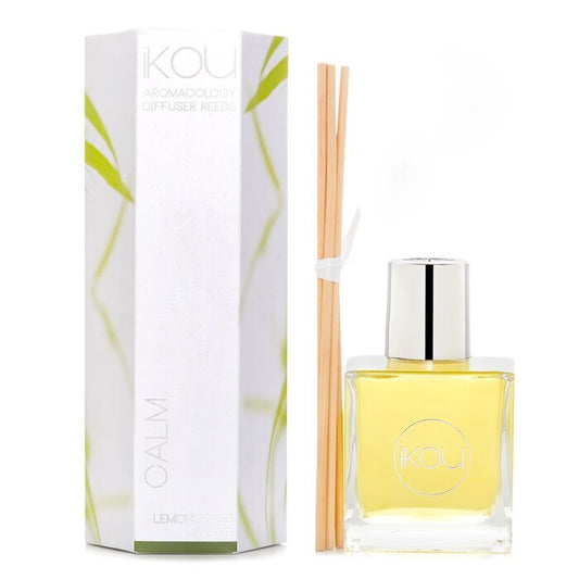 iKOU Aromacology Diffuser Reeds - Calm (Lemongrass & Lime - 9 months supply) 175ml