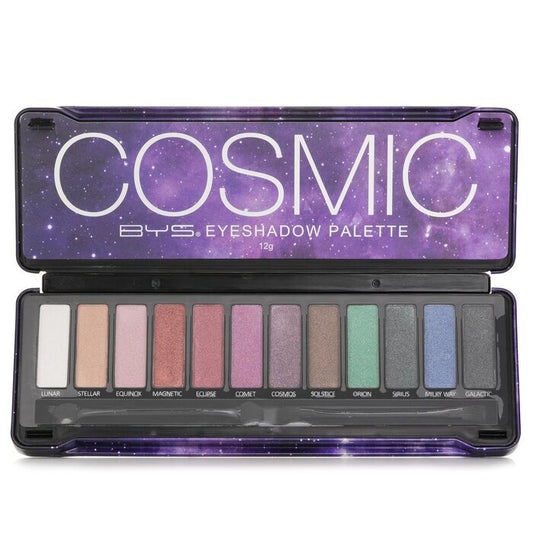 BYS Eyeshadow Palette (12x Eyeshadow, 2x Applicator) - Cosmic 12g/0.42oz