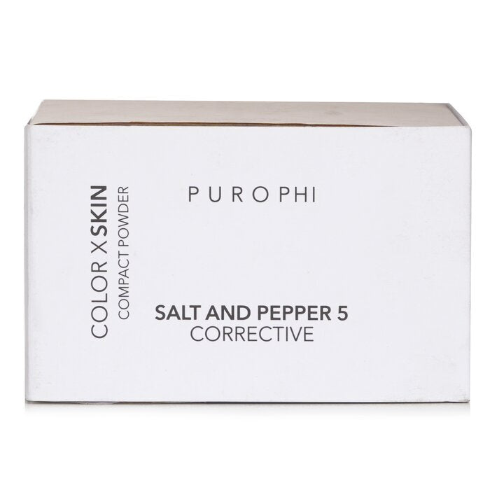 PUROPHI Salt And Pepper 5 Corrective Compact Powder 8g/0.28oz