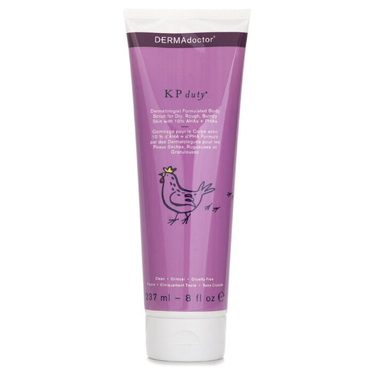 DERMAdoctor KP Duty Dermatologist Formulated Body Scrub 237ml/8oz