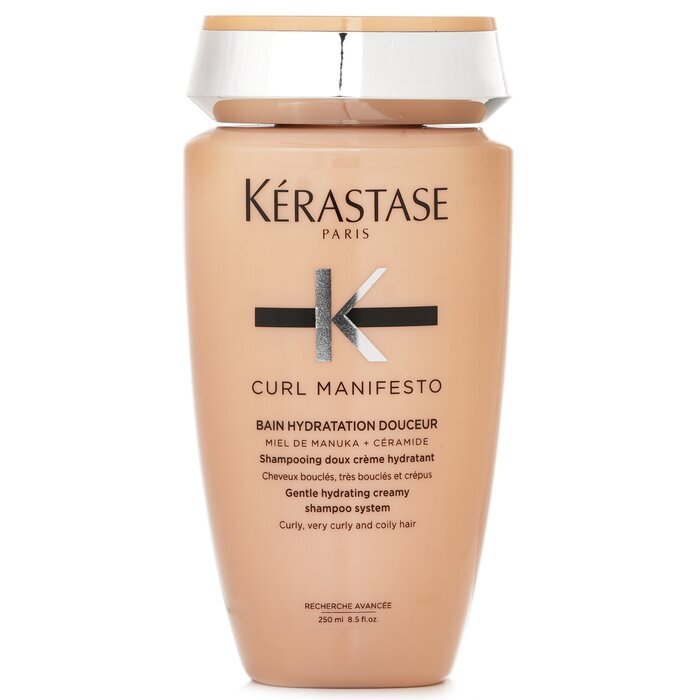 Kerastase Curl Manifesto Bain Hydratation Douceur Gentle Hydrating Creamy Shampoo (For Curly, Very Curly & Coily Hair) 250ml/8.5oz