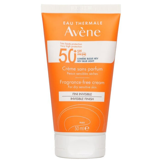 Avene Very High Protection Fragrance-Free Cream SPF50+ - For Dry Sensitive Skin 50ml