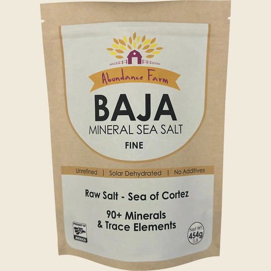 Baja Mineral Sea Salt Fine 454g