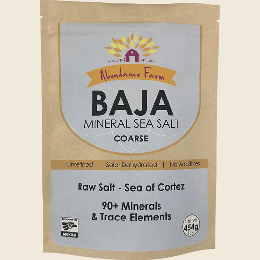 Baja Mineral Sea Salt Coarse 454g