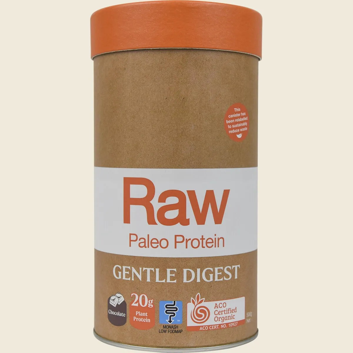 Raw Gentle Digest Paleo Protein Chocolate 500g