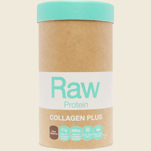 Raw Protein Collagen Plus Choc Hazelnut 450g
