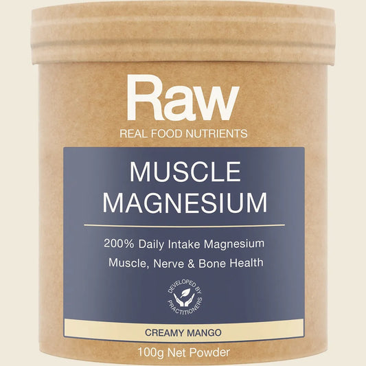 Raw Muscle Magnesium Creamy Mango 100g