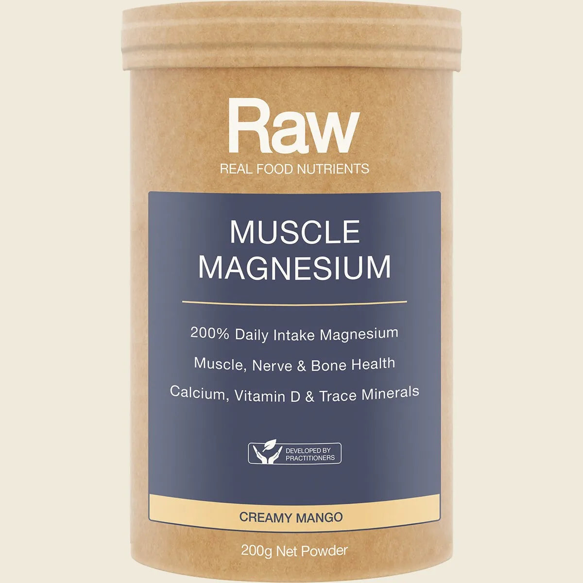 Raw Muscle Magnesium Creamy Mango 200g