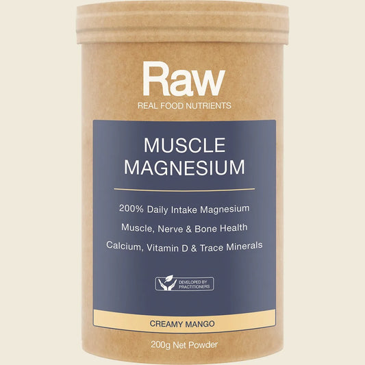 Raw Muscle Magnesium Creamy Mango 200g