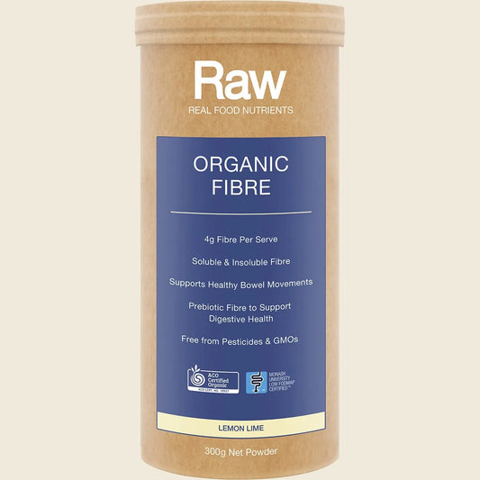 Raw Organic Fibre Lemon Lime 300g