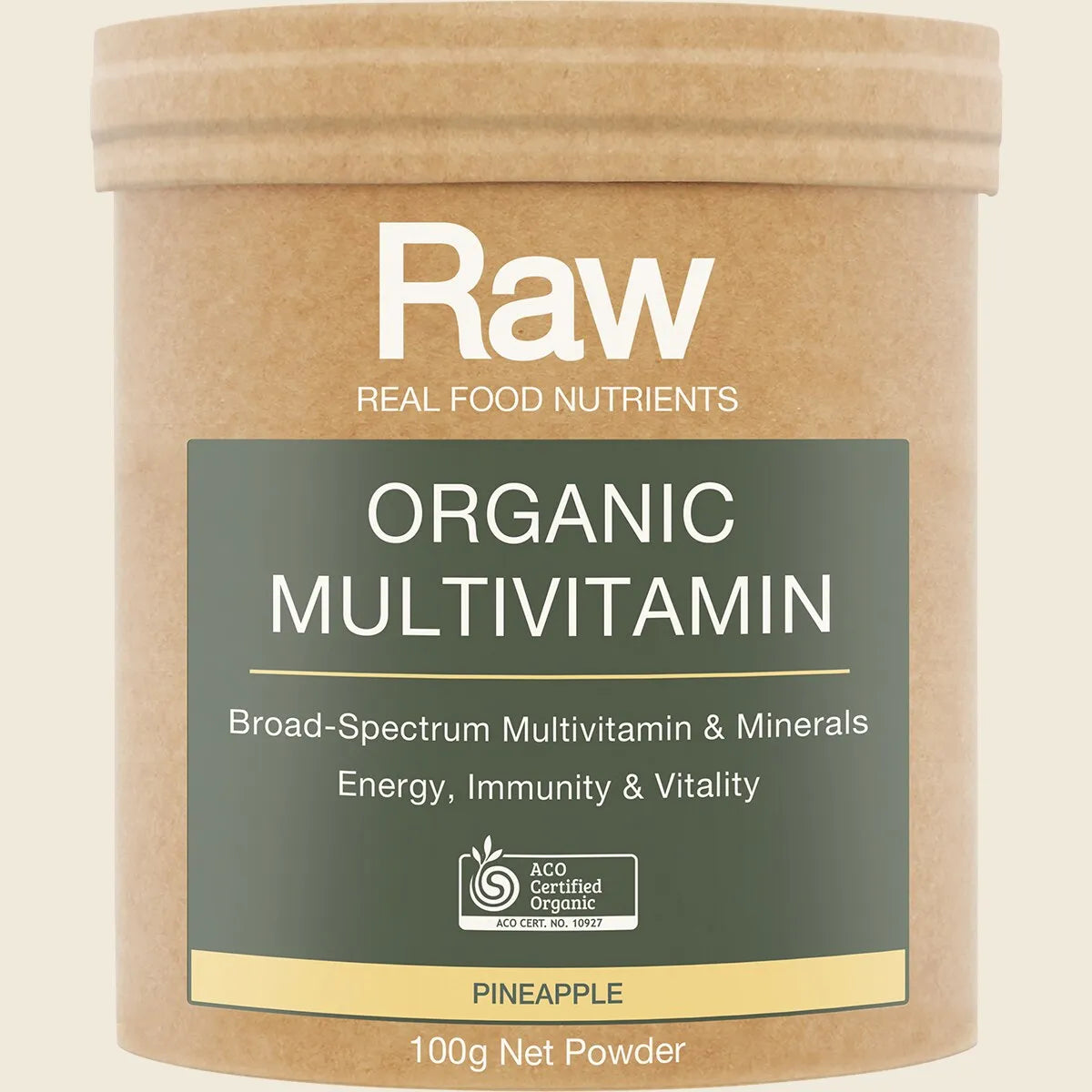 Raw Organic Multivitamin Pineapple 100g