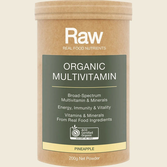 Raw Organic Multivitamin Pineapple 200g