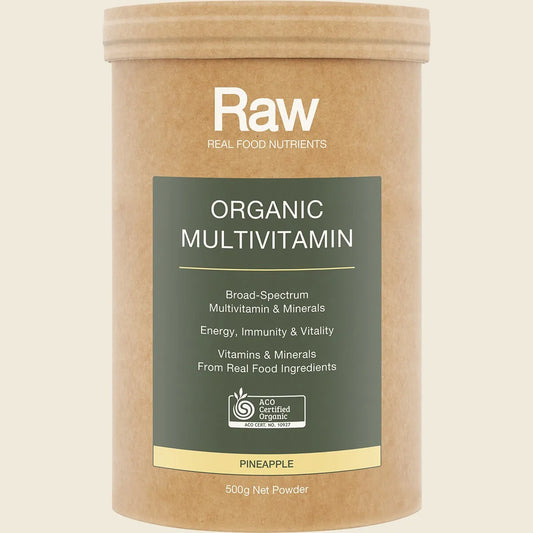 Raw Organic Multivitamin Pineapple 500g