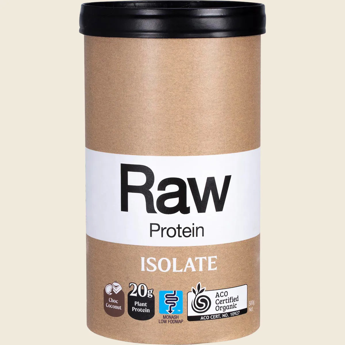 Raw Protein Isolate Choc Coconut 500g