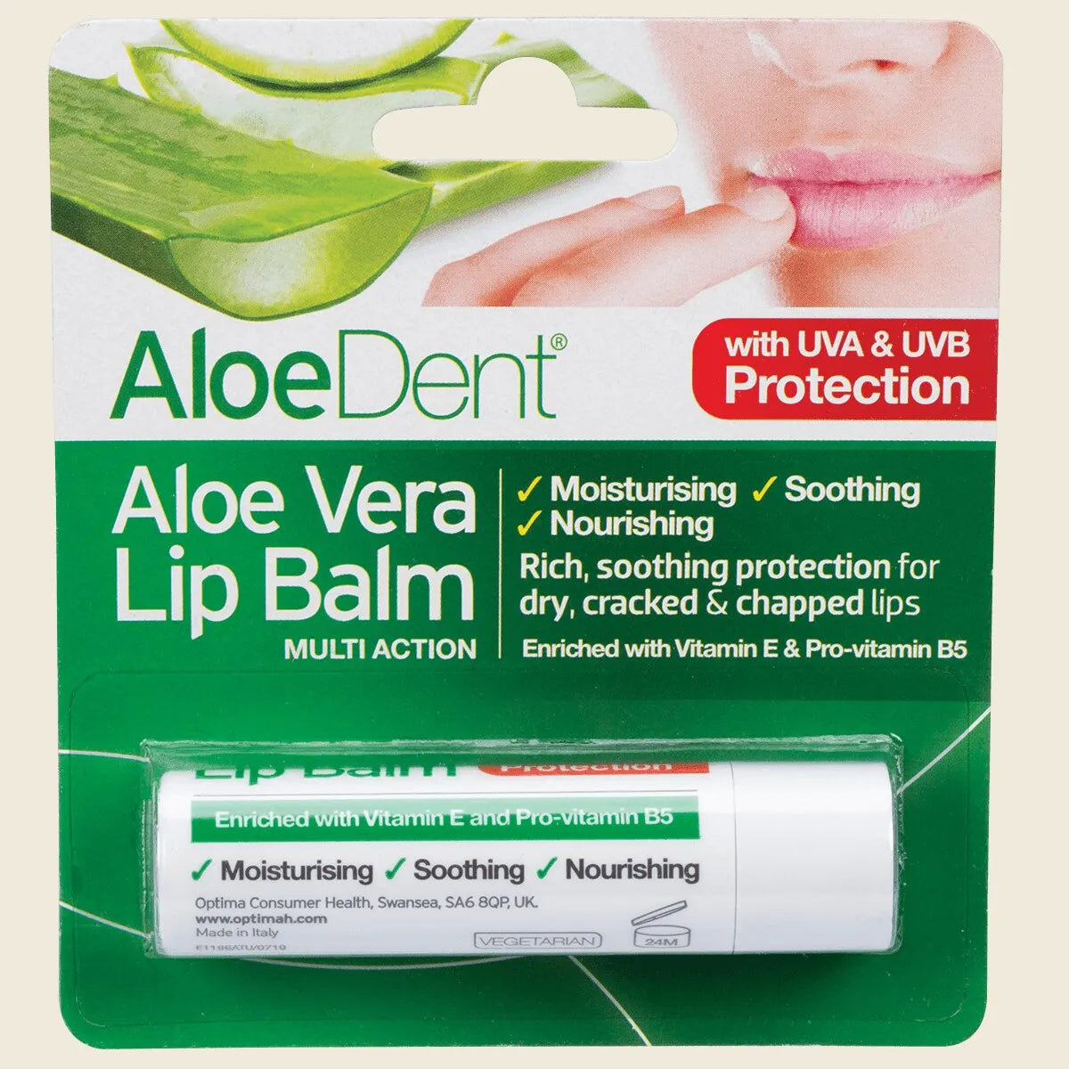Lip Balm Aloe Vera 4g