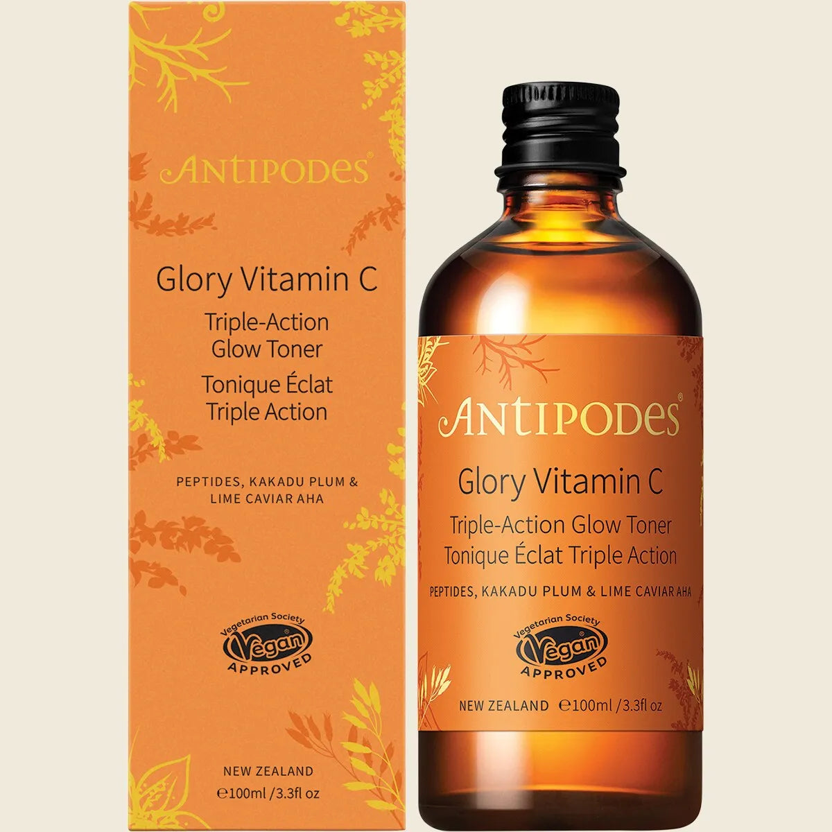 Glory Vitamin C Triple-Action Glow Toner 100ml