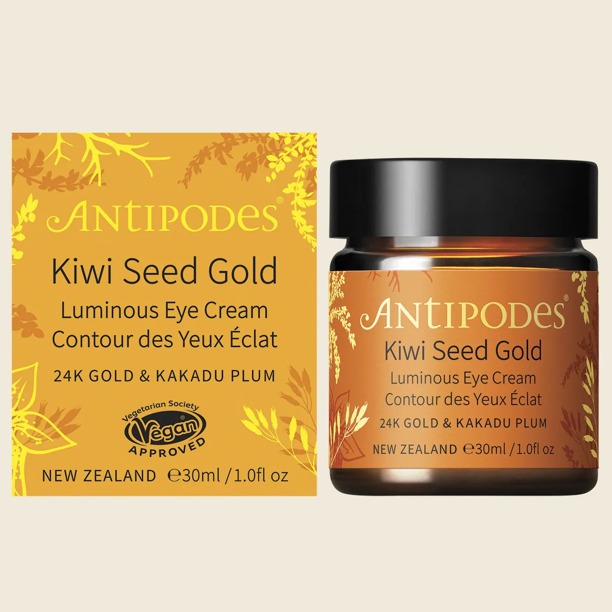 Kiwi Seed Gold Luminous Eye Cream 30ml
