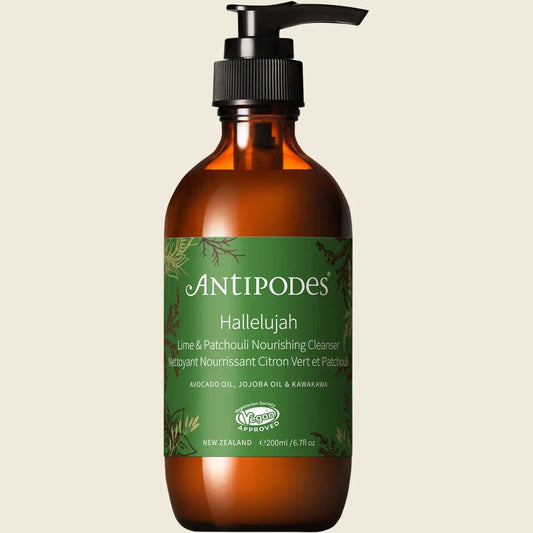 Hallelujah Lime & Patchouli Nourishing Cleanser 200ml