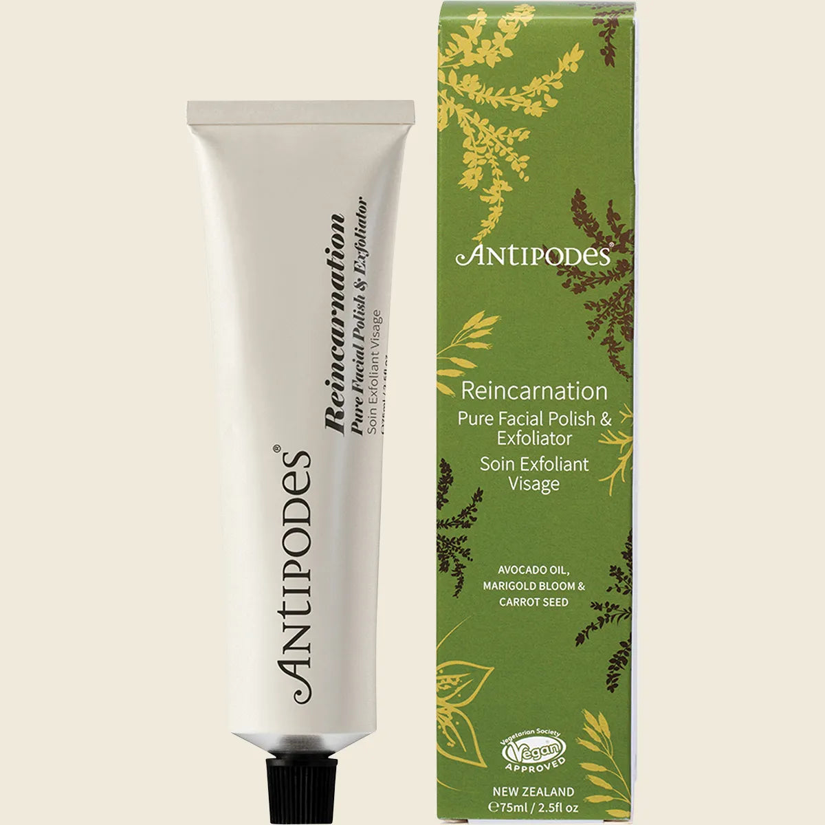 Reincarnation Pure Facial Polish & Exfoliator 75ml