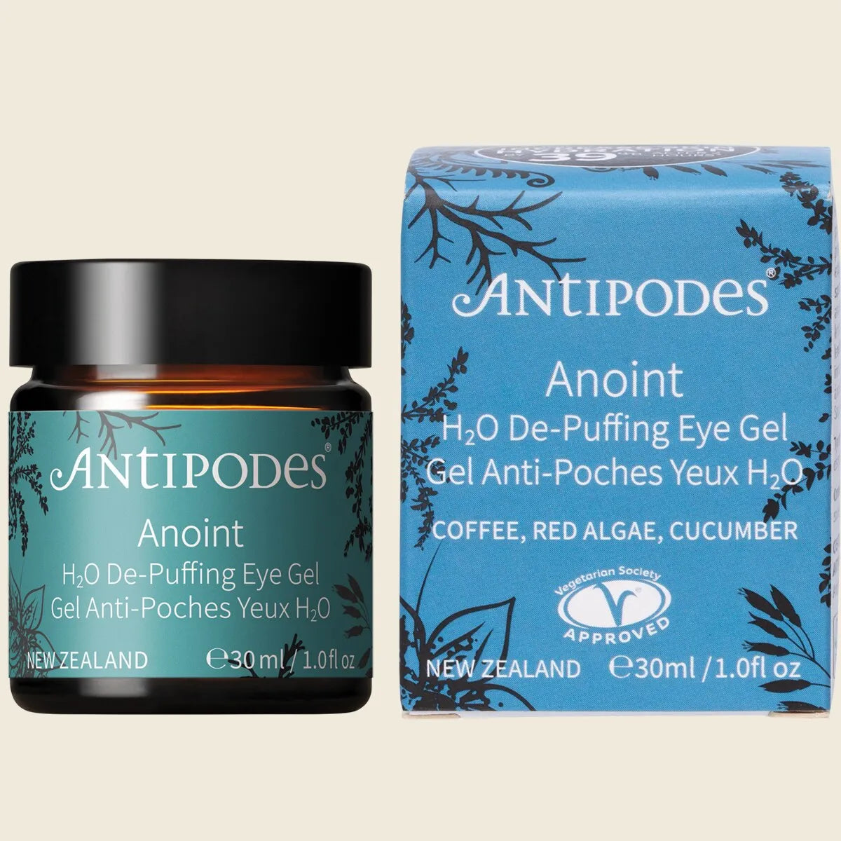 Anoint H2O De-Puffing Eye Gel 30ml