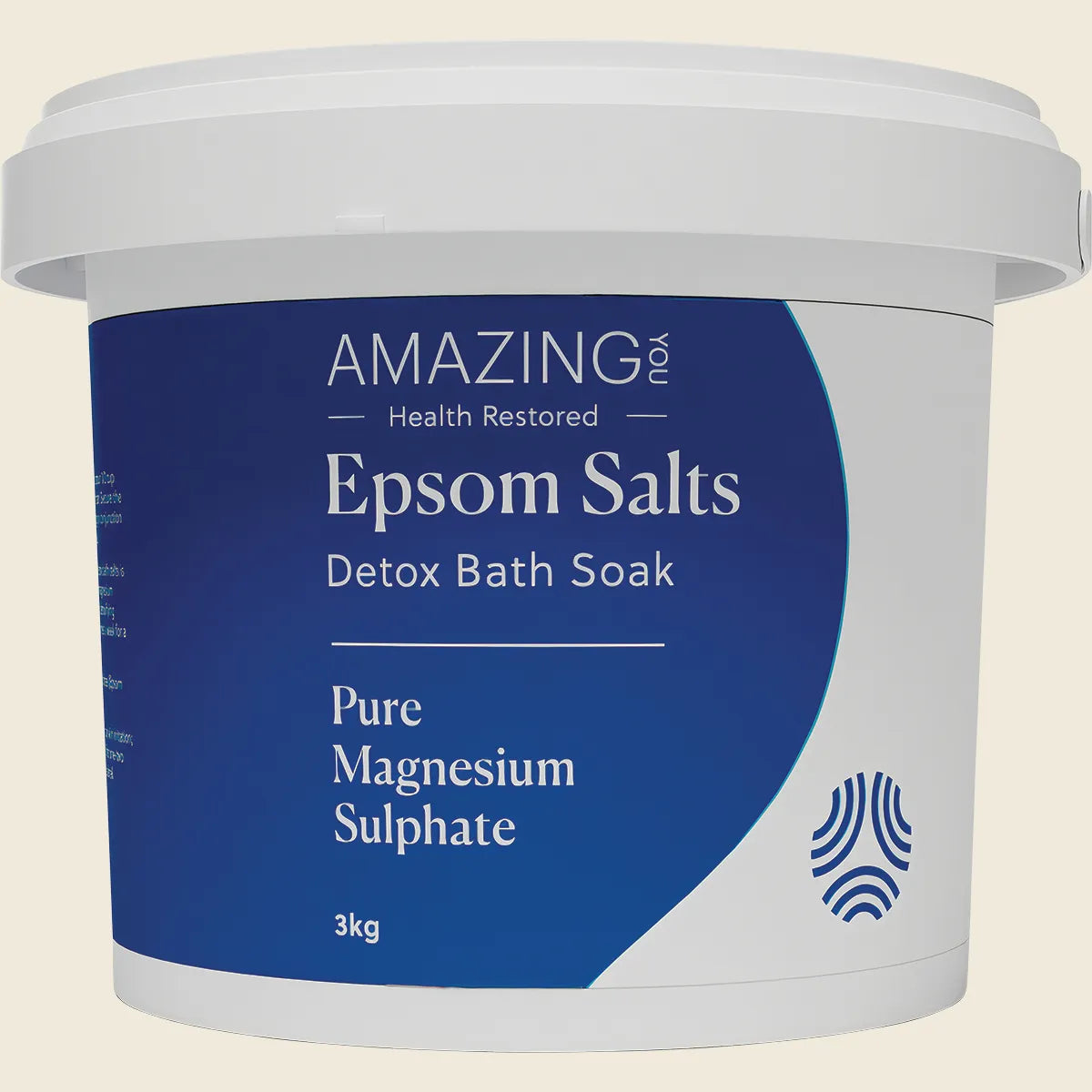 Epsom Salts Detox Bath Soak Pure Magnesium Sulphate 3kg